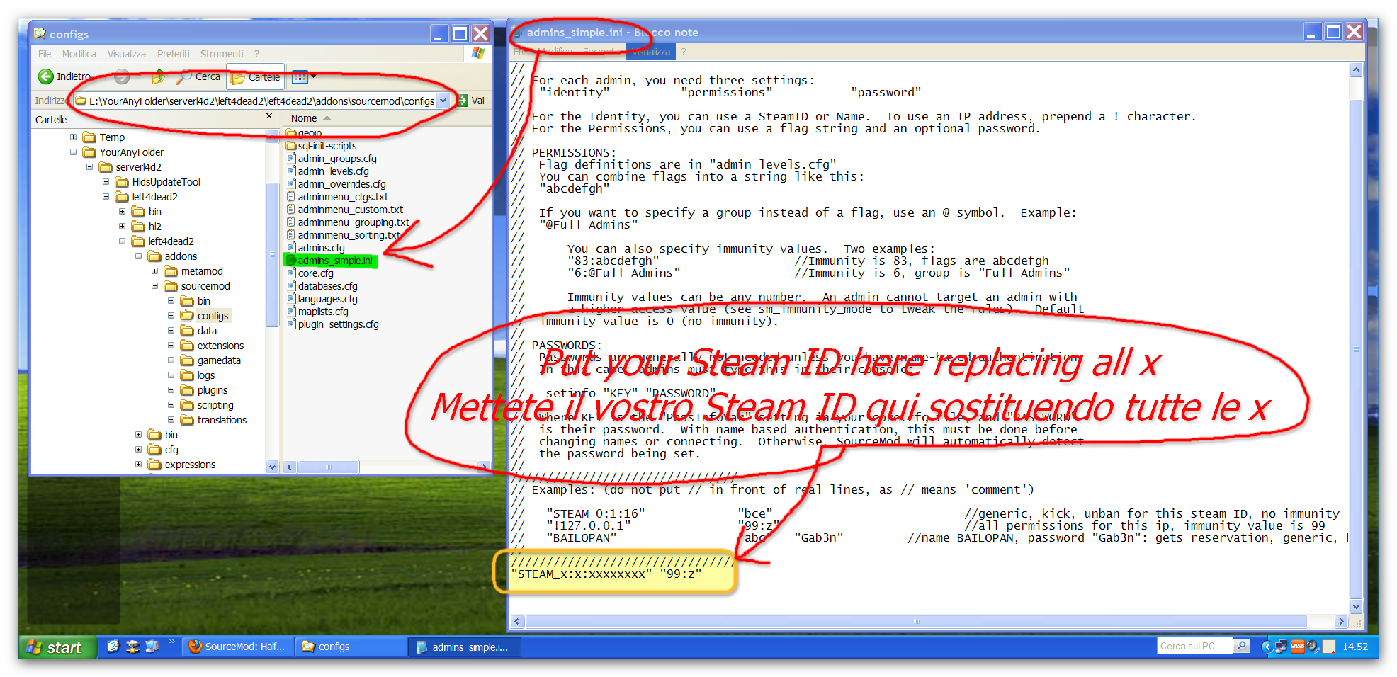 Steam Community :: Guide :: Tutorial italiano per un server dedicato l4d2  preparato (windows)
