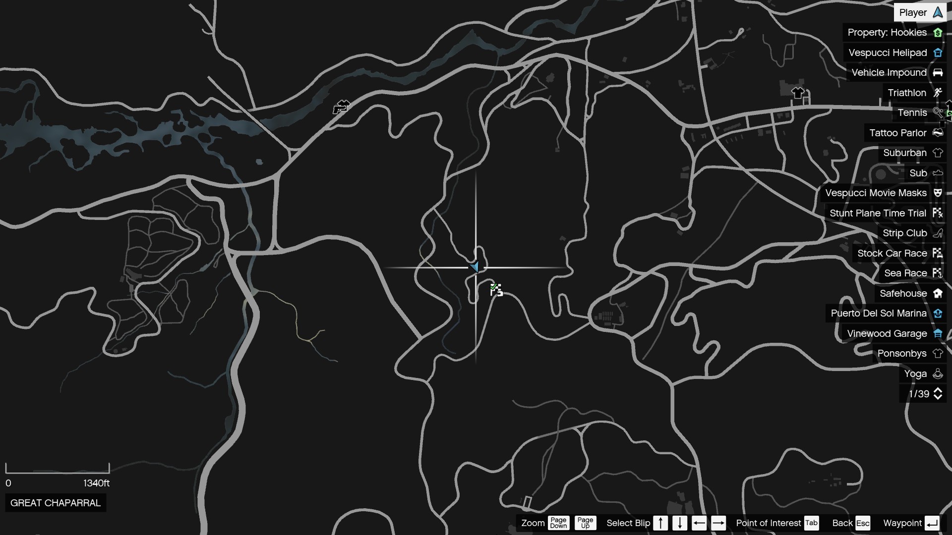 Карта секретных мест в гта 5