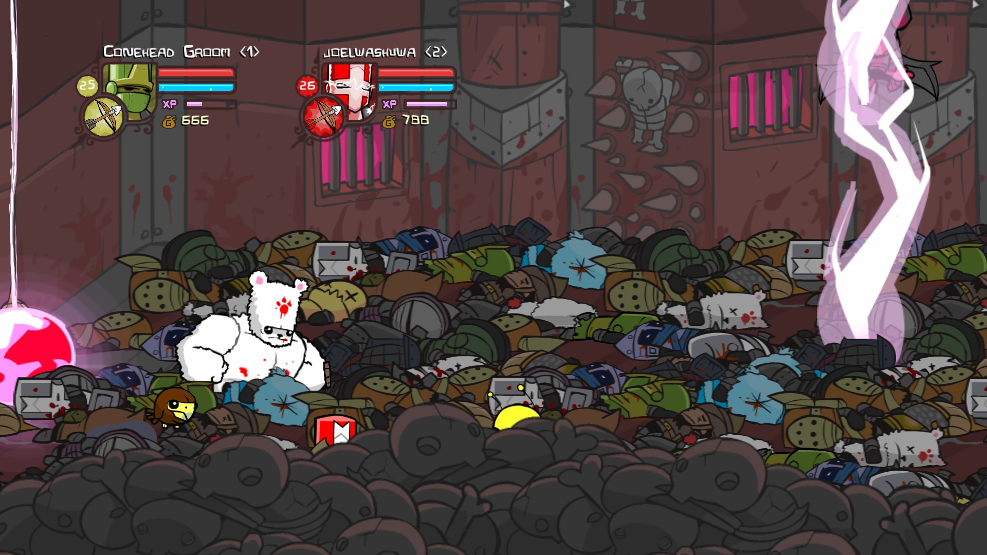 castle crashers necromancer wallpaper