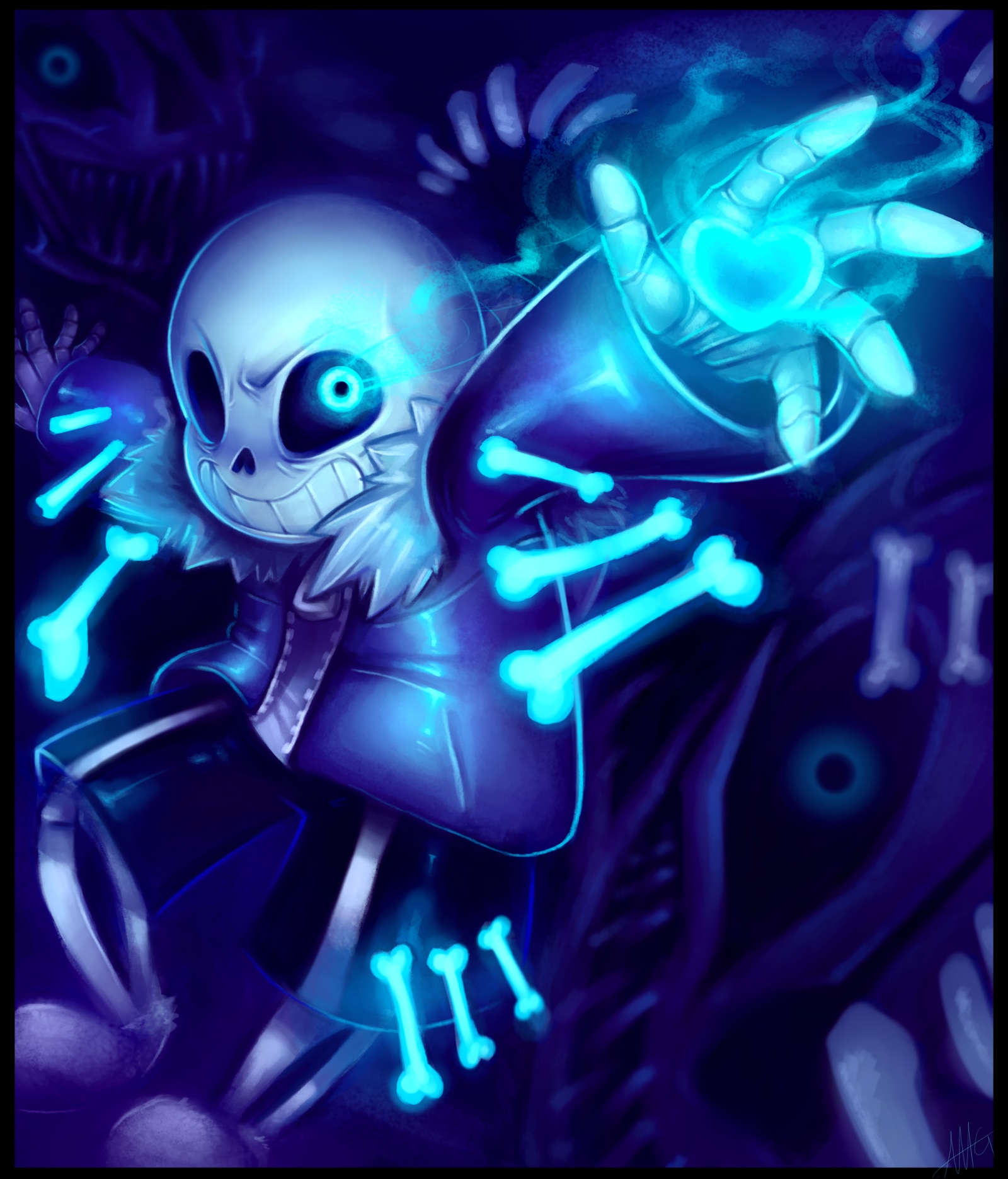 Undertale❤️ Sans fight. 1 1 Project by Fantastic Icecream