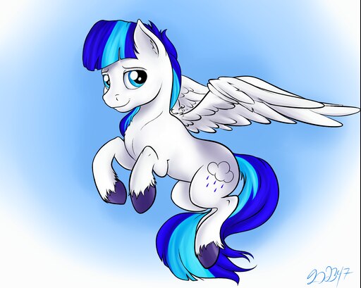 Pony blue. Голубая пони Пегас. Голубая пони МЛП. Бело голубая пони. Пони бело синяя.