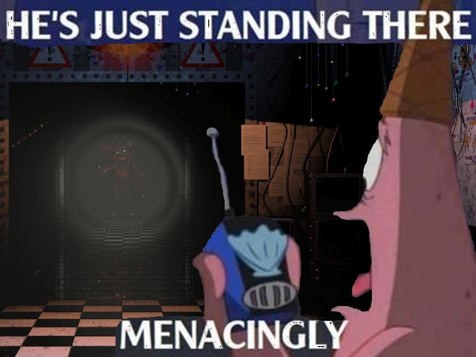Steam Community He's just standing there...MENACINGLY!!