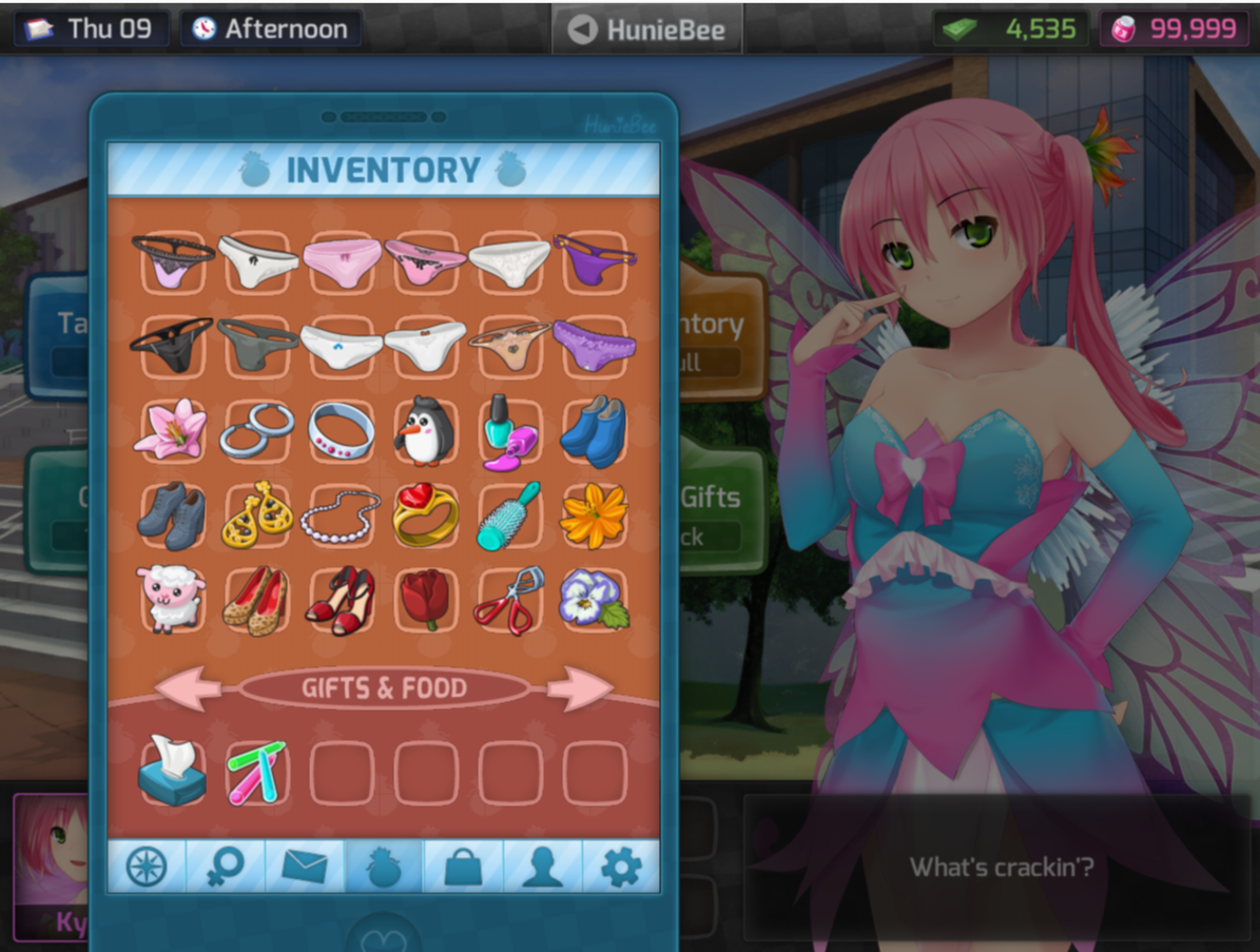 Huniepop panties