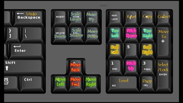 skyrim keyboard functions