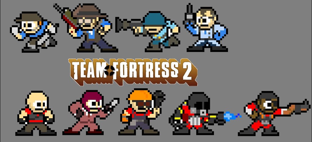 2015: The Year of Pixel Dailies  Pixel art games, Team fortress 2, Team  fortress