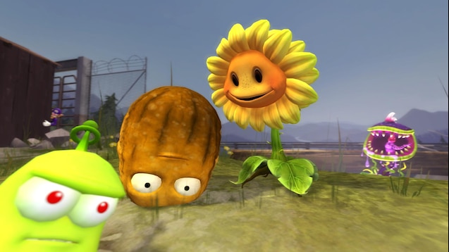Steam Workshop::Potted Sunflower (Plants Vs. Zombies)