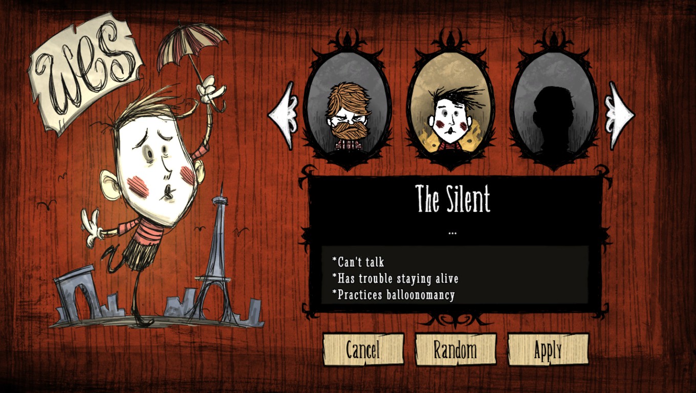 Steam Community :: Screenshot :: Don't Starve: finally unlocked the clown.