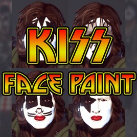 kiss face paint