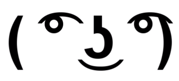 lenny face ascii art