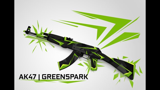 Steam Workshop::AK-47 CS:GO Green