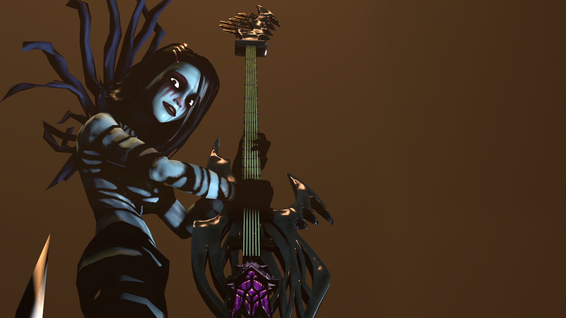 brutal legend concept art black tears
