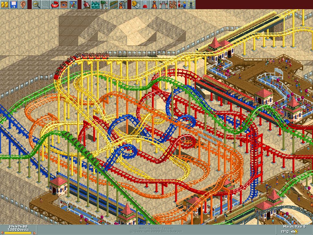 RollerCoaster Tycoon: Deluxe - RollerCoaster Tycoon - The Ultimate Theme  park Sim