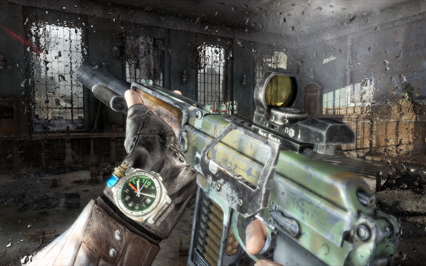 Оружие в метро 2033