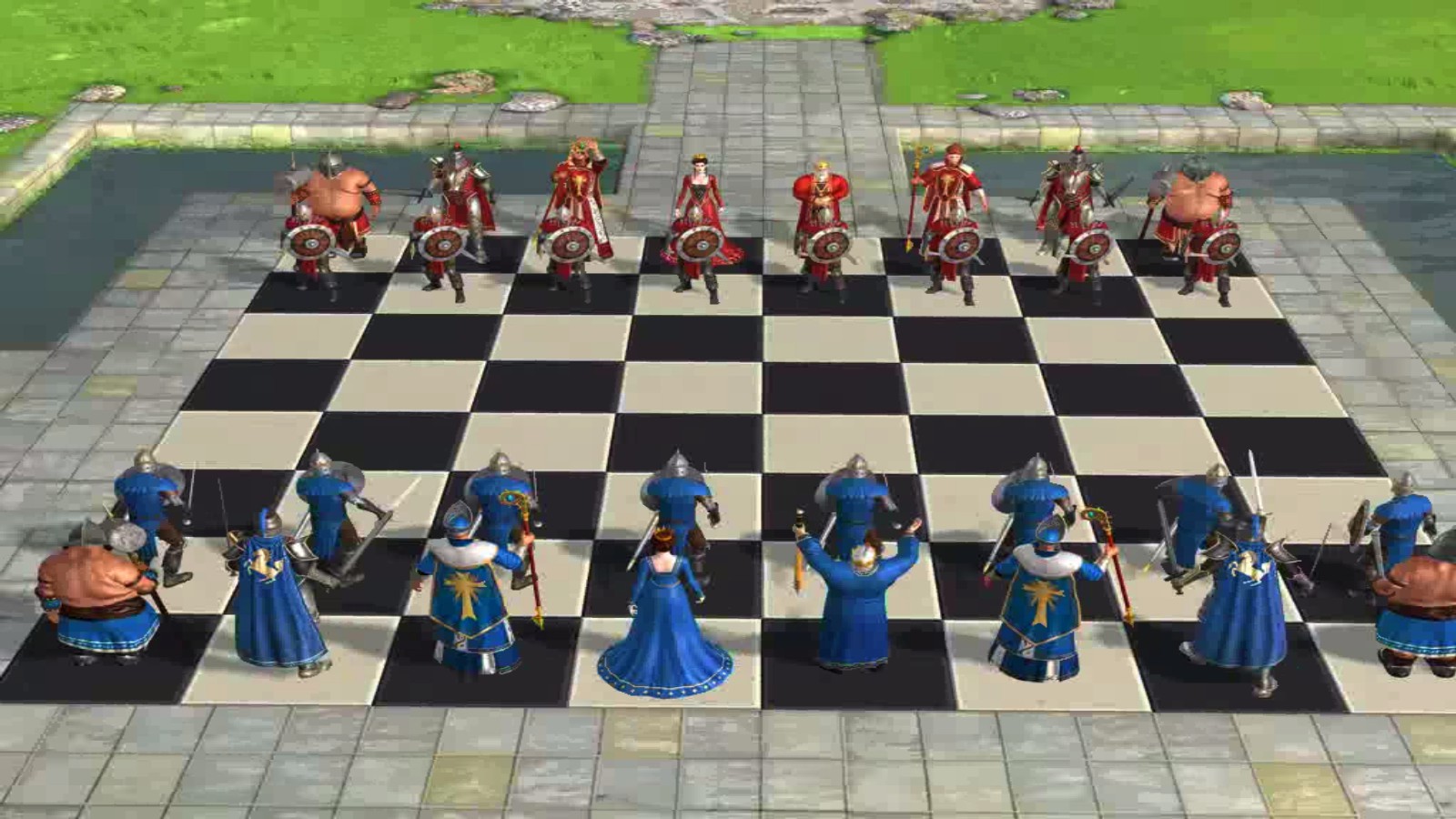 battle chess game of kings background