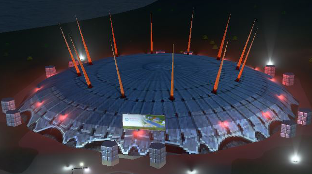 O2 Dome For After Dark 100 Skymods
