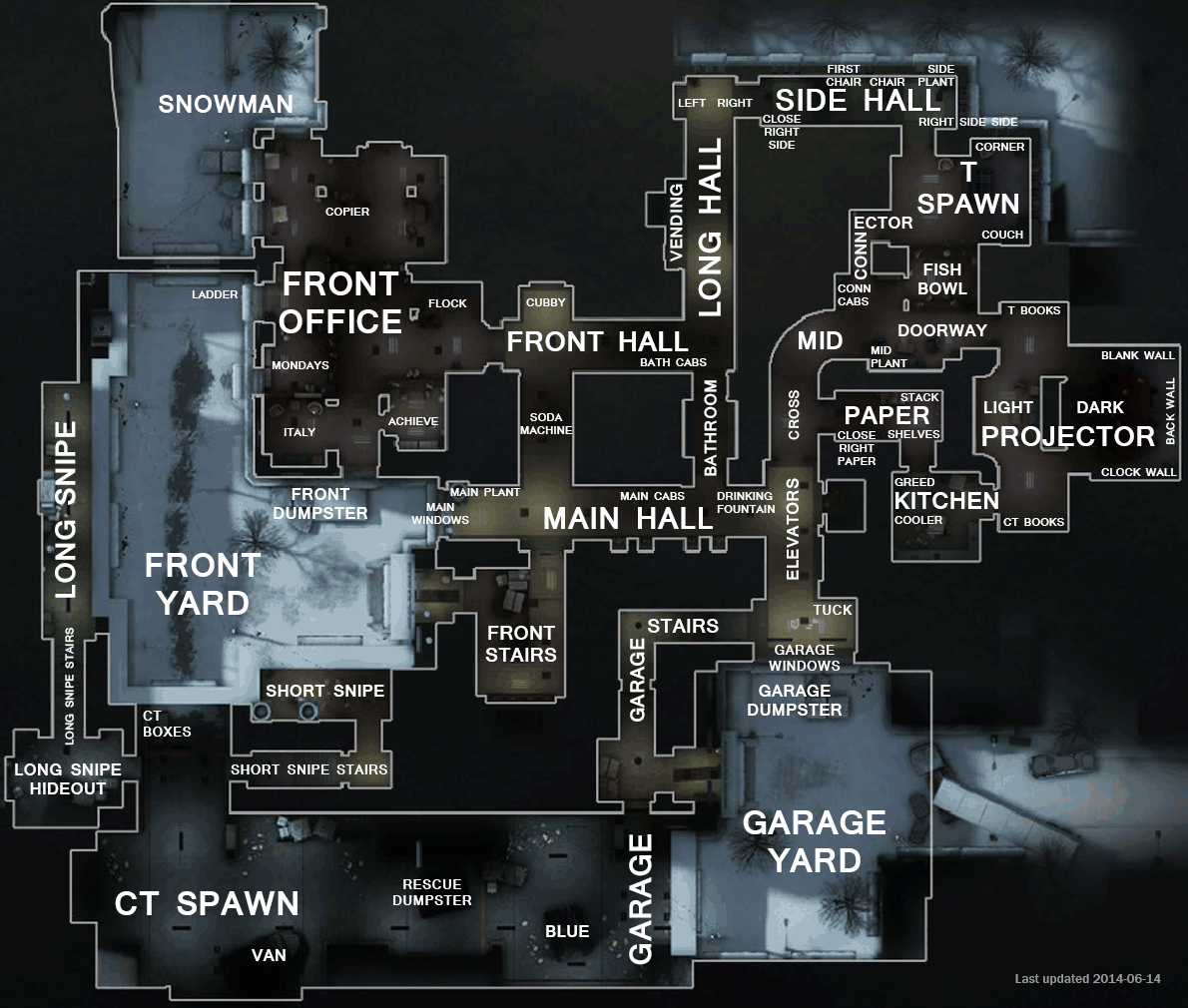 Steam Community :: Guide :: Office Call Outs / cs_office Callouts