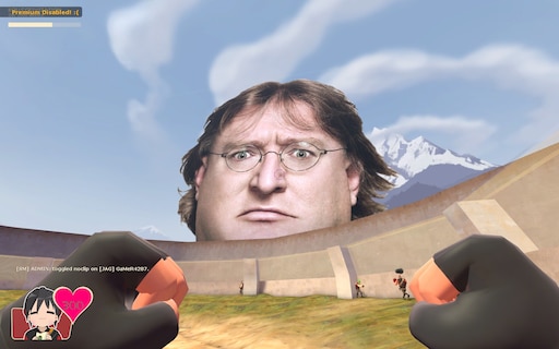 Steam Community :: Screenshot :: I always feel like, Gabe Newell's wat...