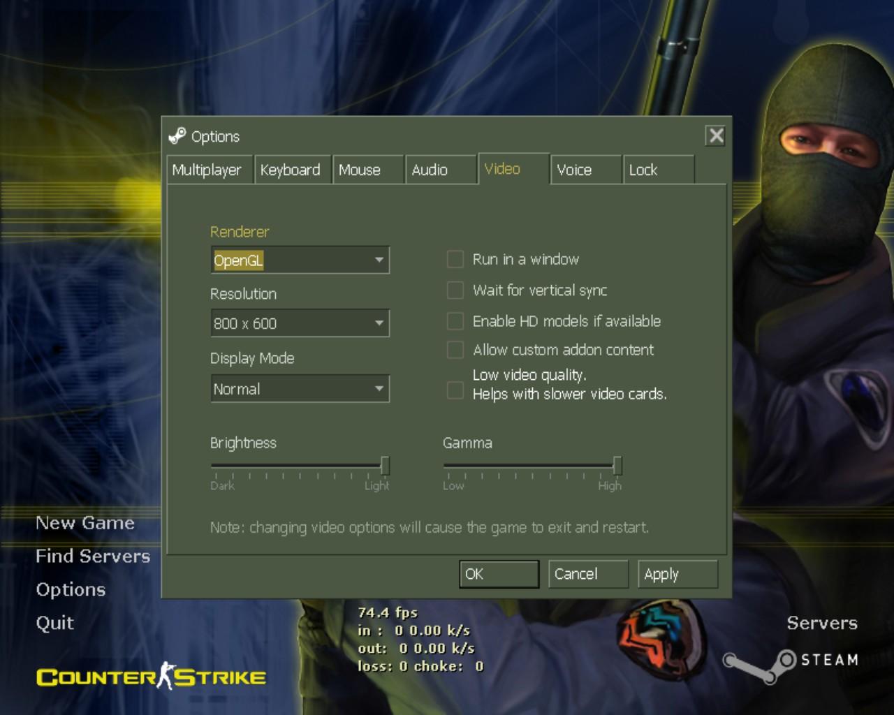 counter strike 1.6 настройка клавиатуры