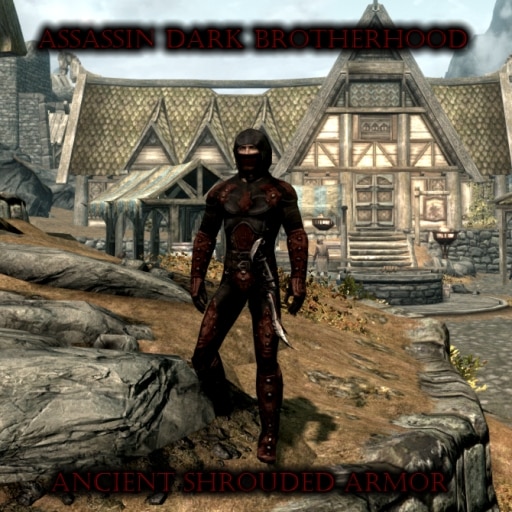 skyrim dark brotherhood armor mask