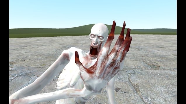 This is the scp 096 texture file on scp:containment breach. Creepy