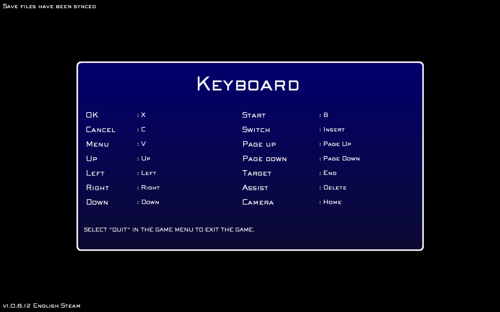 final fantasy vii steam keyboard controls