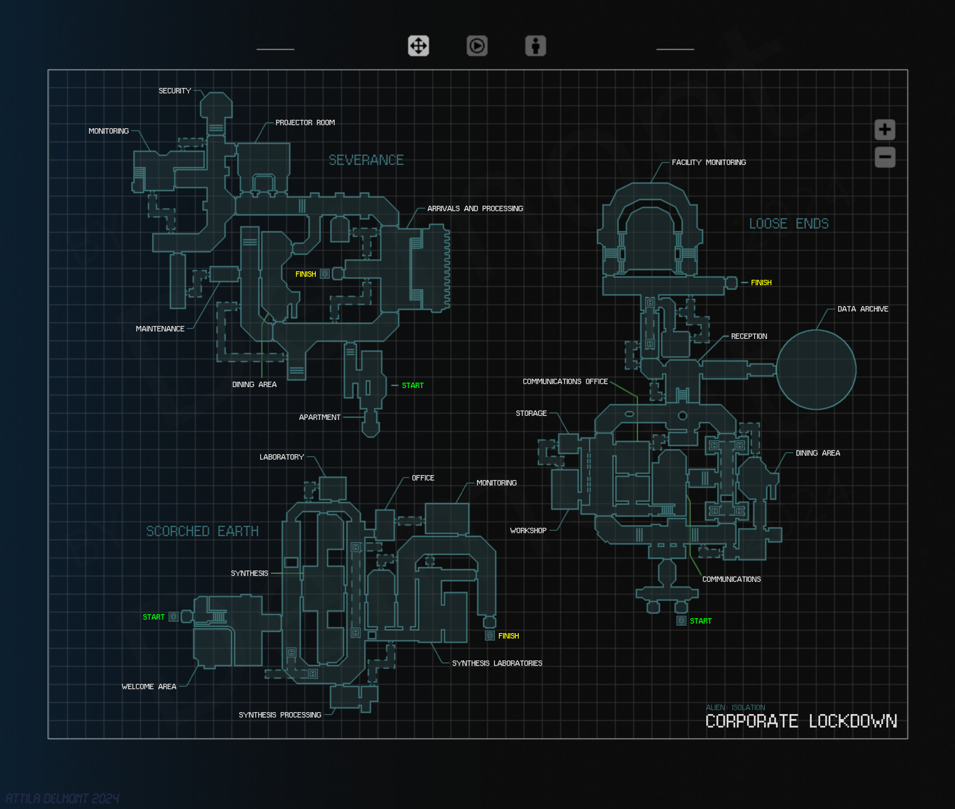 Steam Community :: Guide :: Alien: Isolation maps
