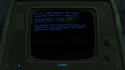 Fallout 1 терминал