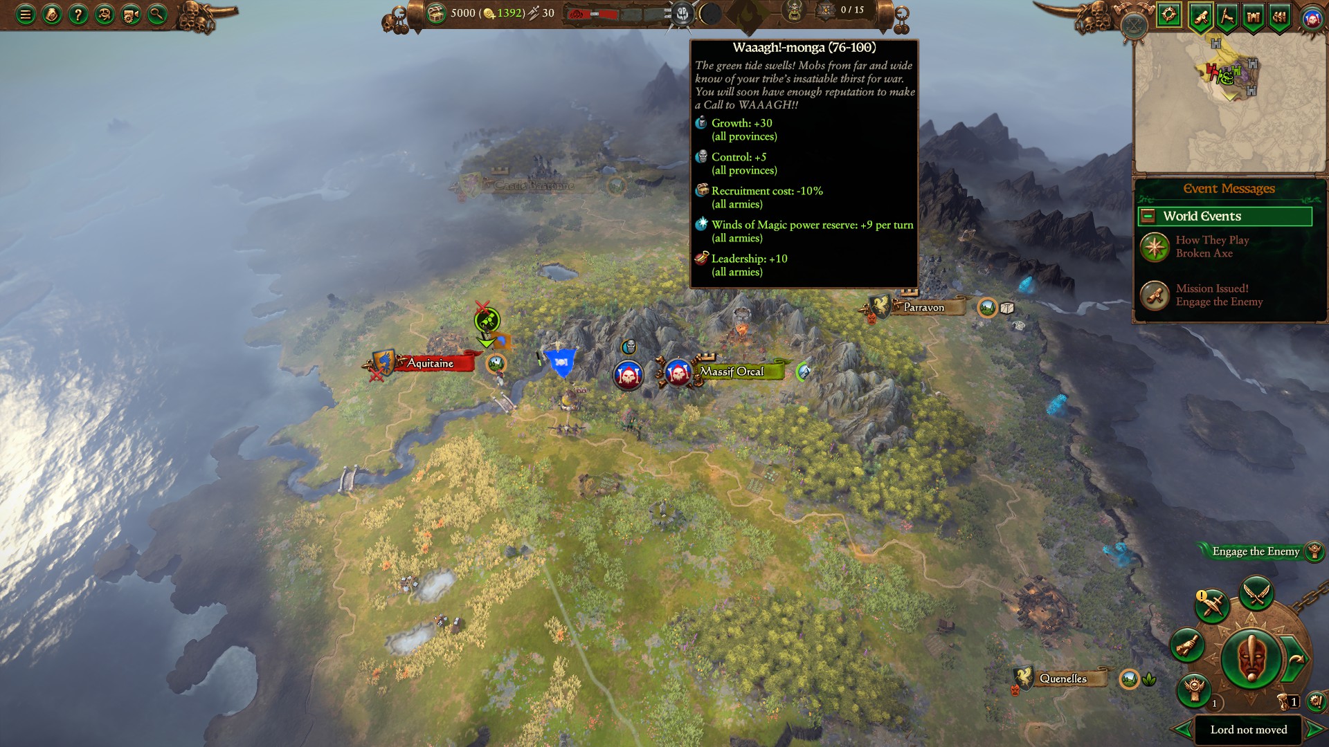Total War: Warhammer 3 Immortal Empires Grom the Paunch Greenskins campaign overview, guide and second thoughts image 3