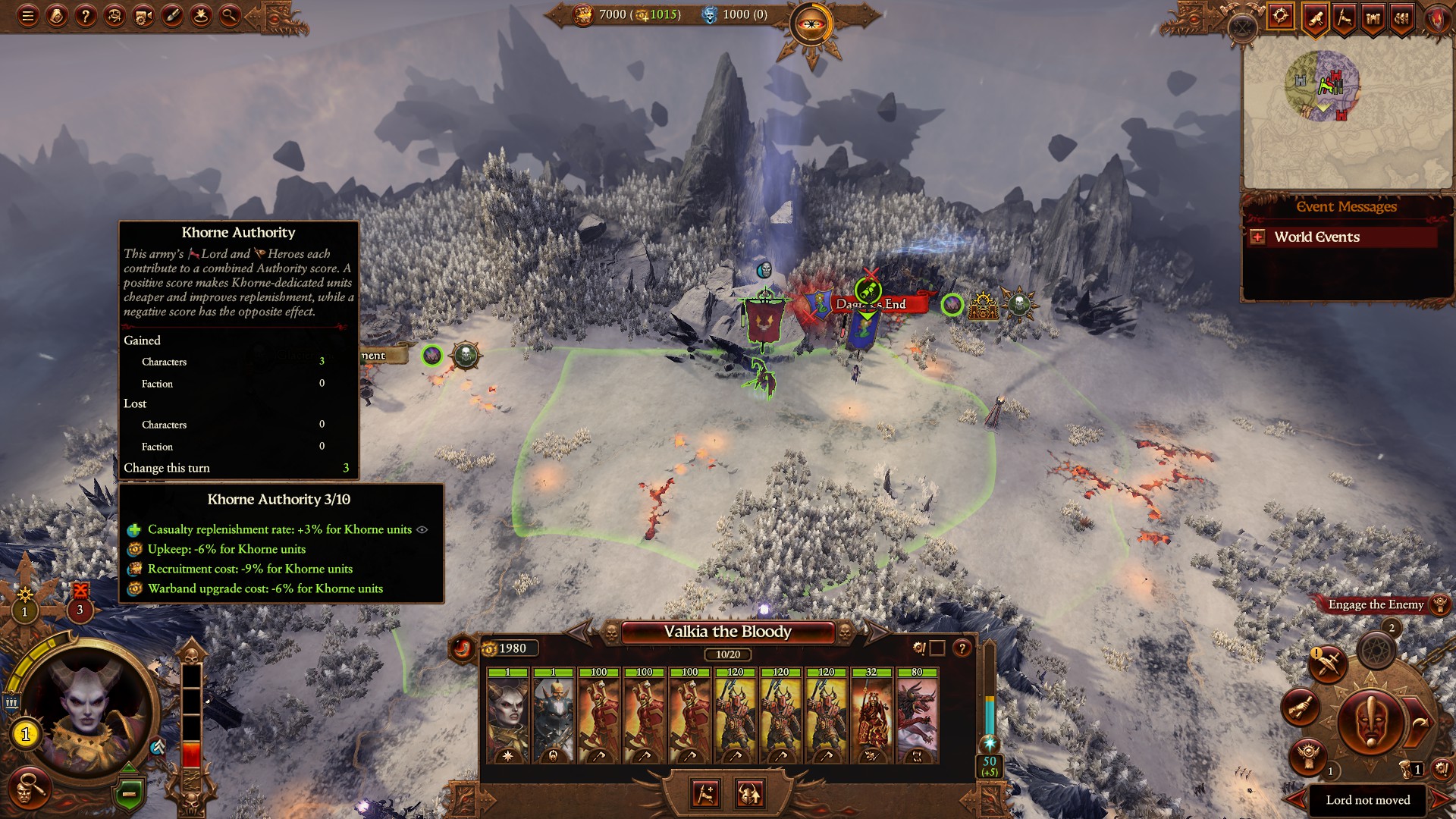 Total War: Warhammer 3 Immortal Empires Valkia - Warriors of Chaos campaign overview, guide and second thoughts image 6