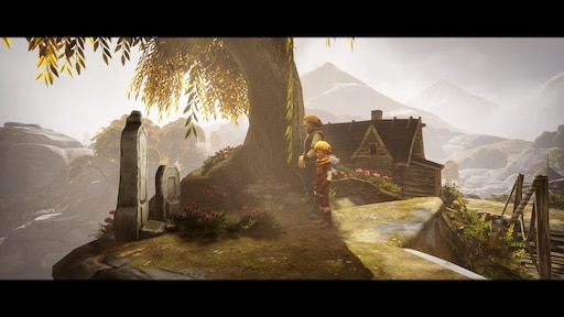 Far journey. Brothers - a Tale of two sons финал. Two brothers игра. Brothers: a Tale of two sons Remake. Brothers :a Tale of two sons Remake боссы.