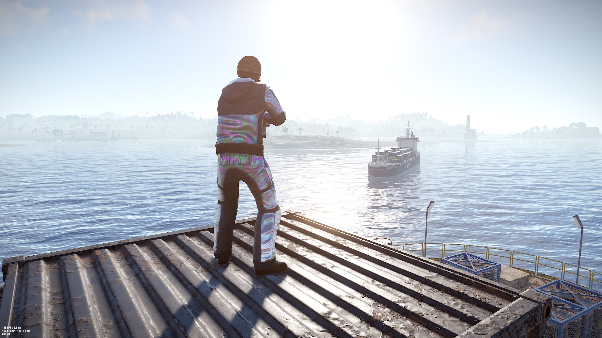White Holographic Pants thumbnail 10