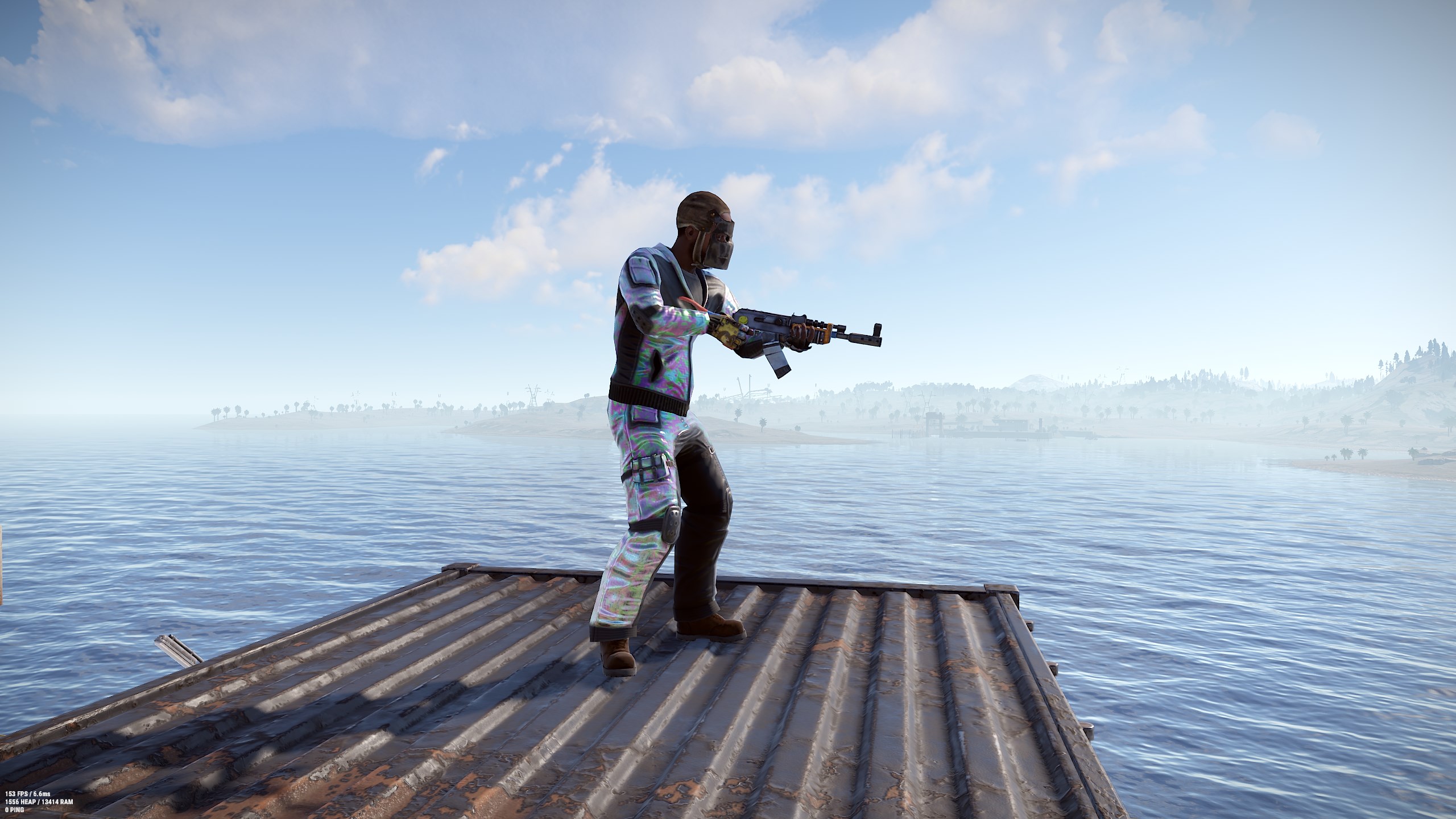 White Holographic Pants thumbnail 11