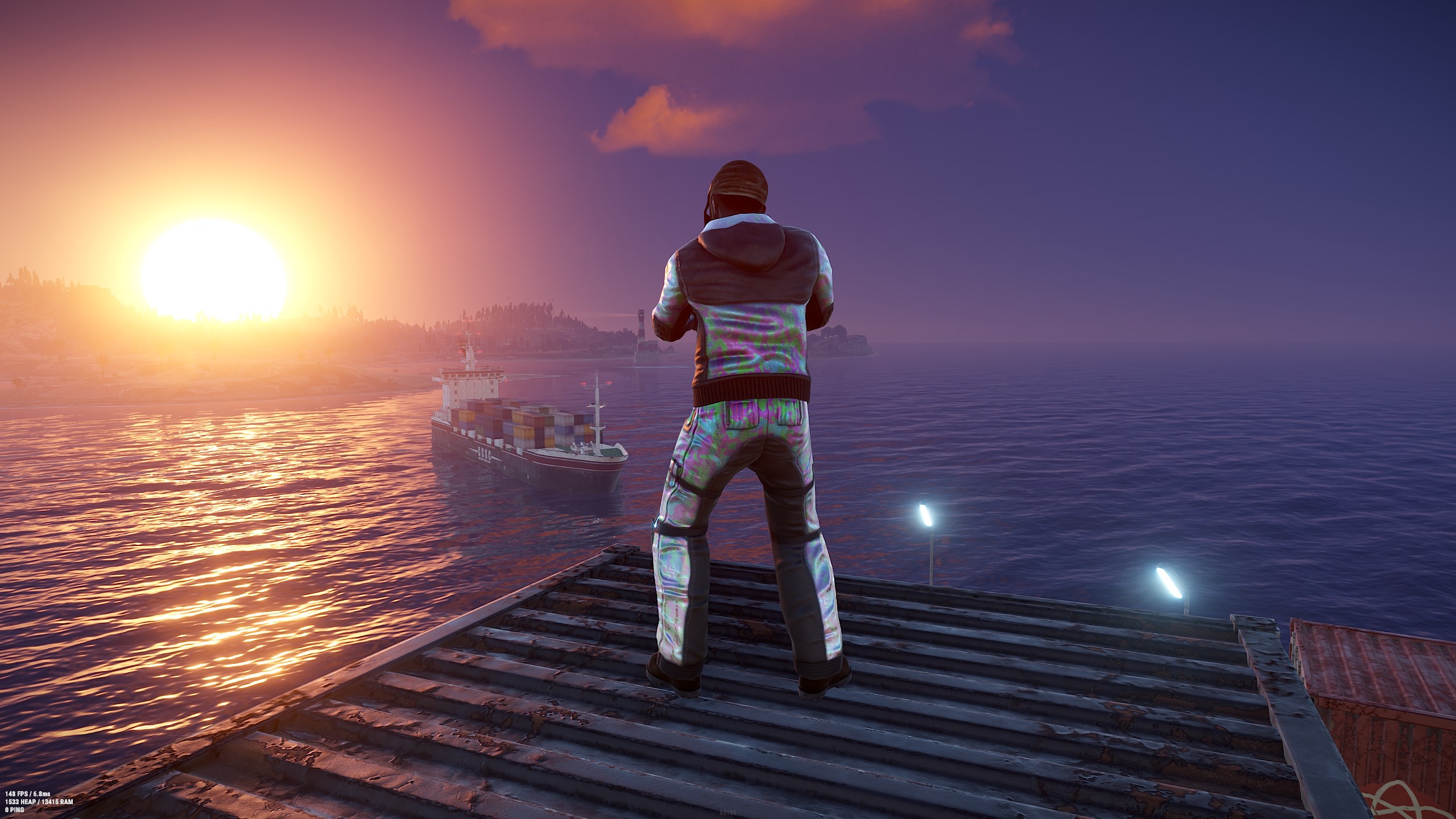 White Holographic Pants thumbnail 12
