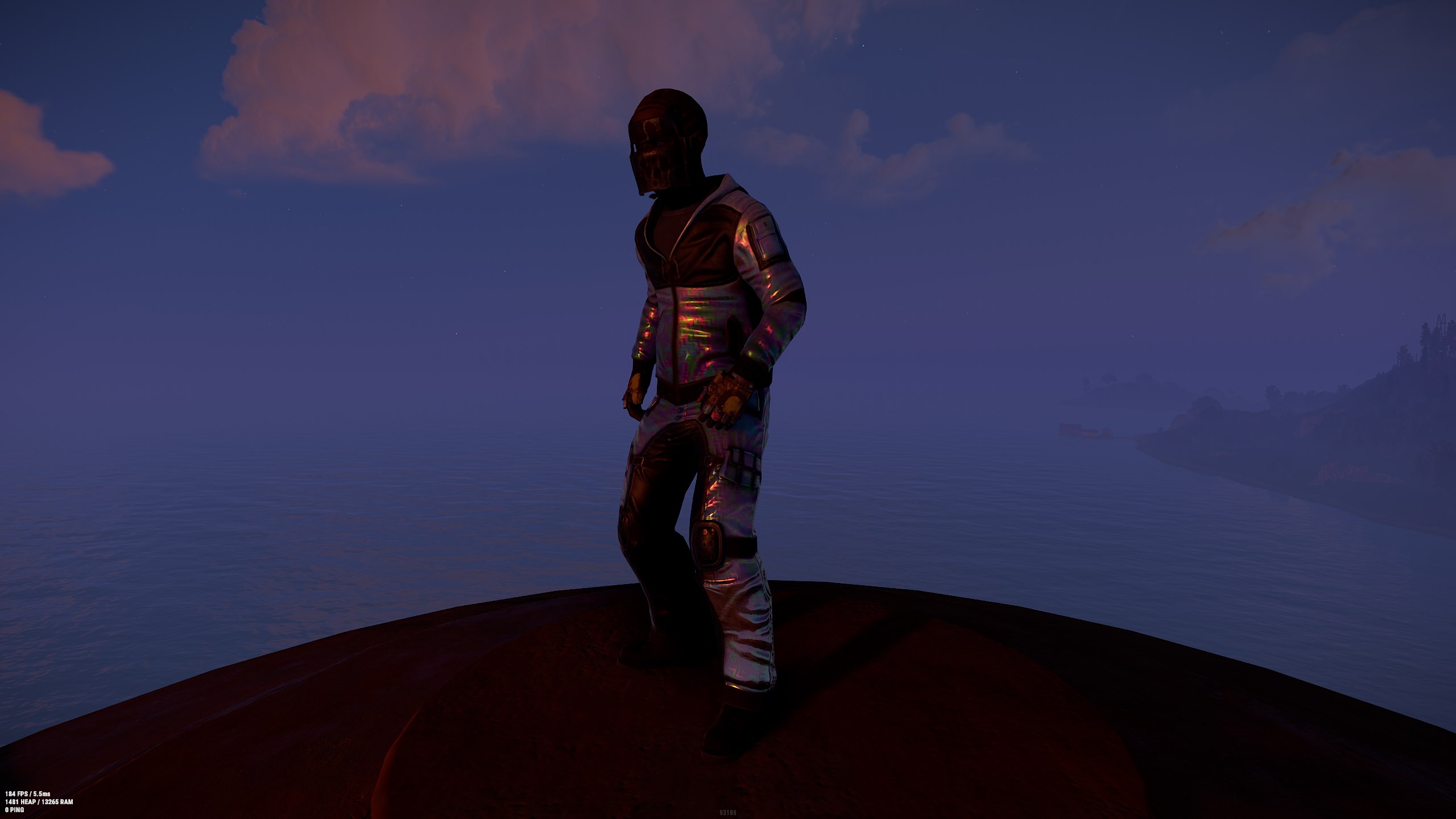 White Holographic Hoodie thumbnail 6