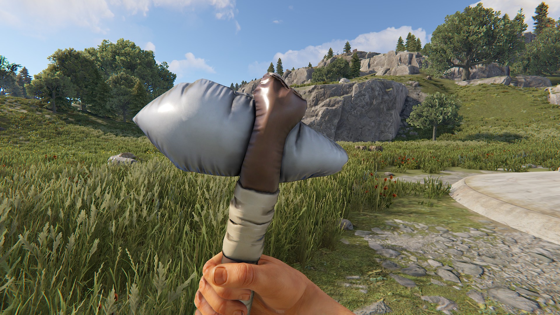 Inflatable Stone Hatchet thumbnail 2