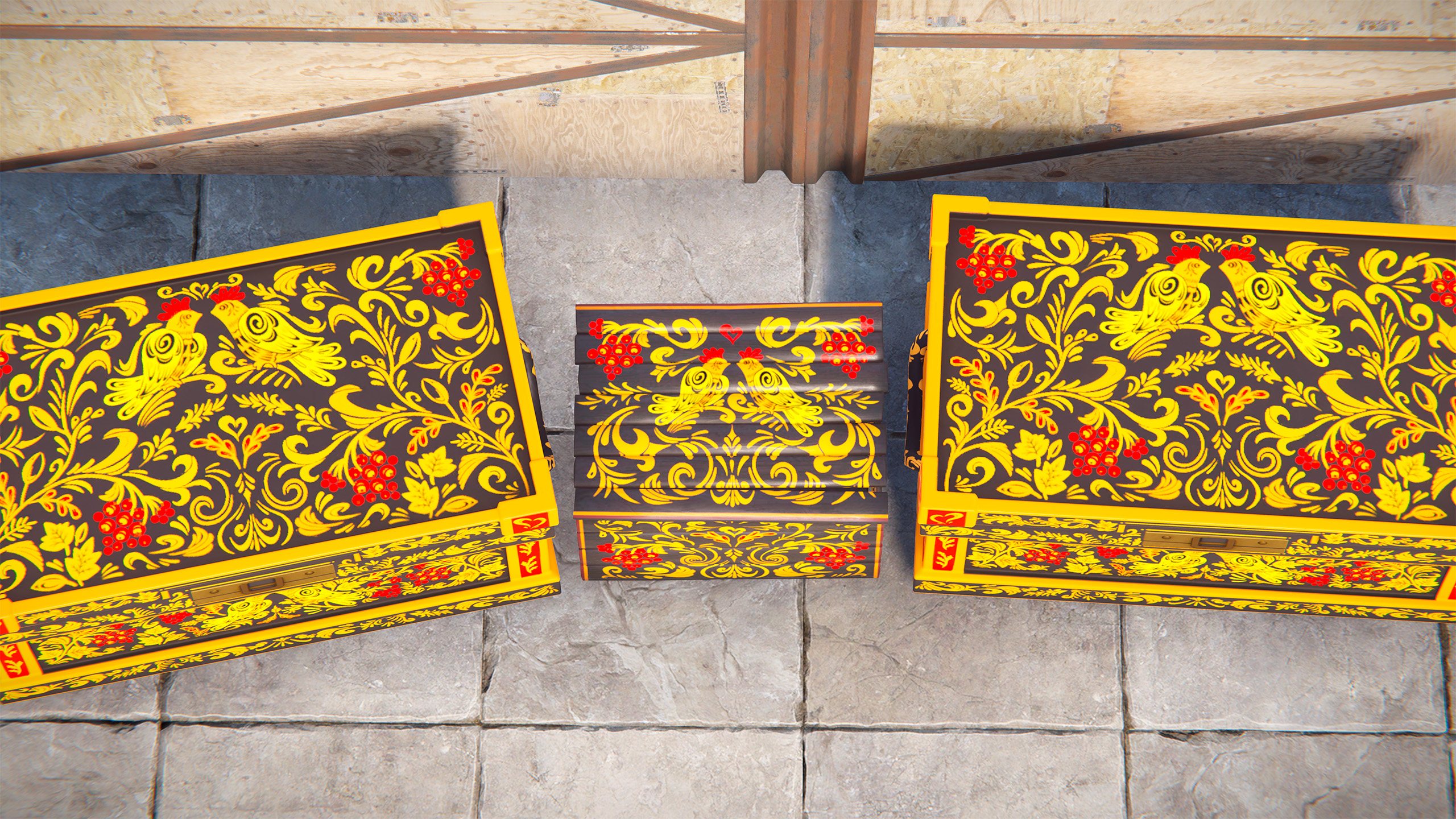 Khokhloma Small Box thumbnail 7