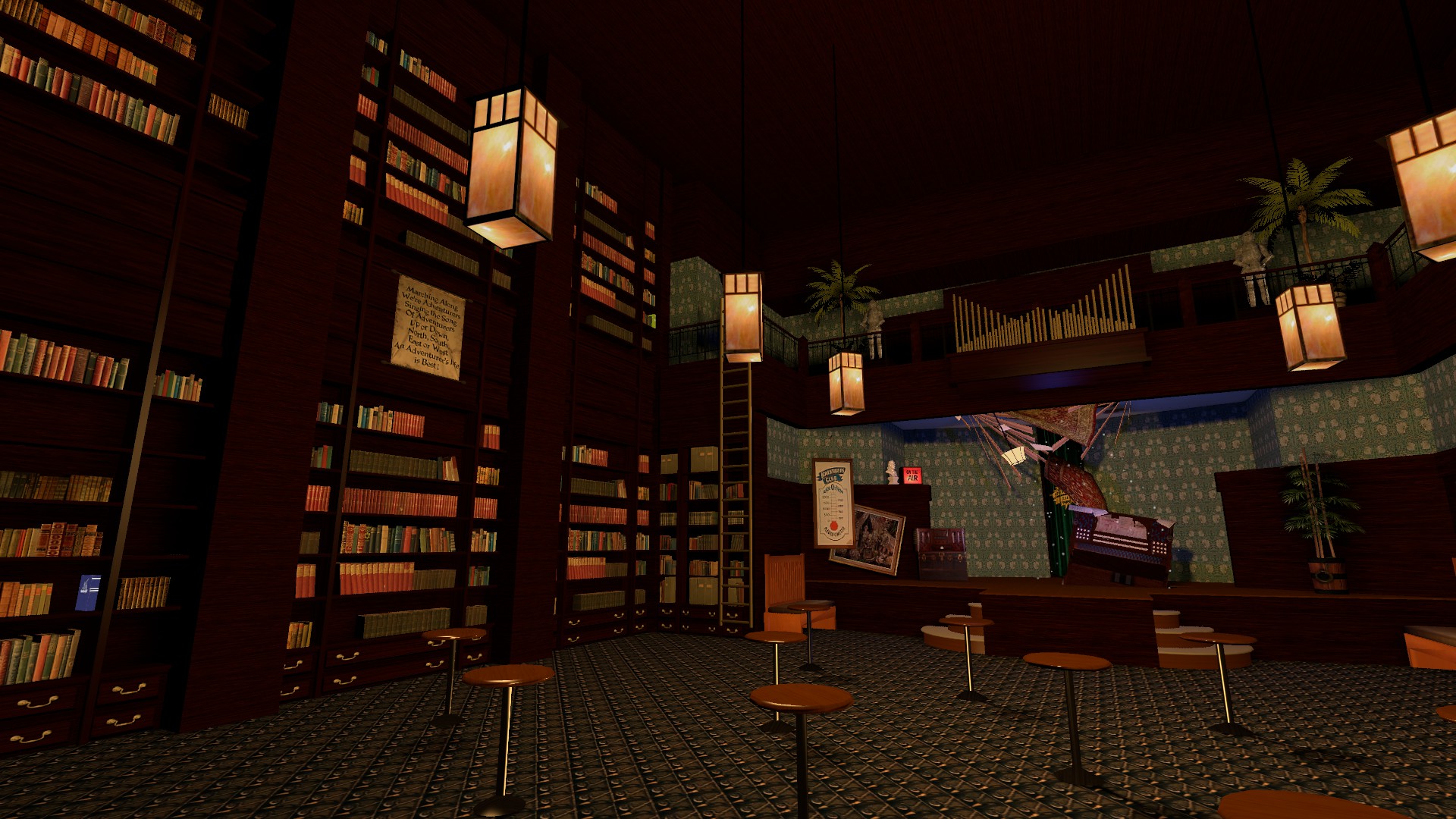 Steam Community Screenshot Gm Adventurers Is A Recreation Of The Adventurers Club At Walt Disney World In Garry S Mod