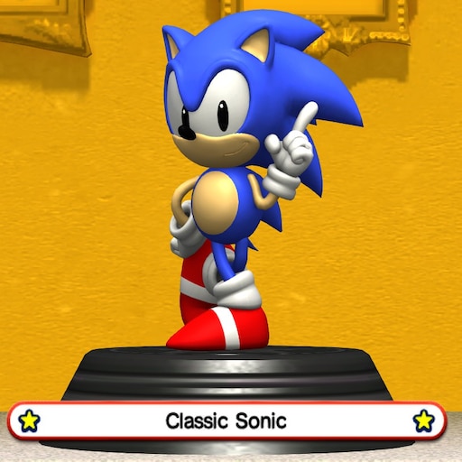 Стим соник. Sonic Generations. Sonic Statue. Classic Sonic. Sonic Generations Steam.