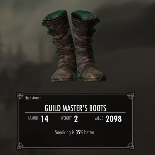 Steel best sale boots skyrim