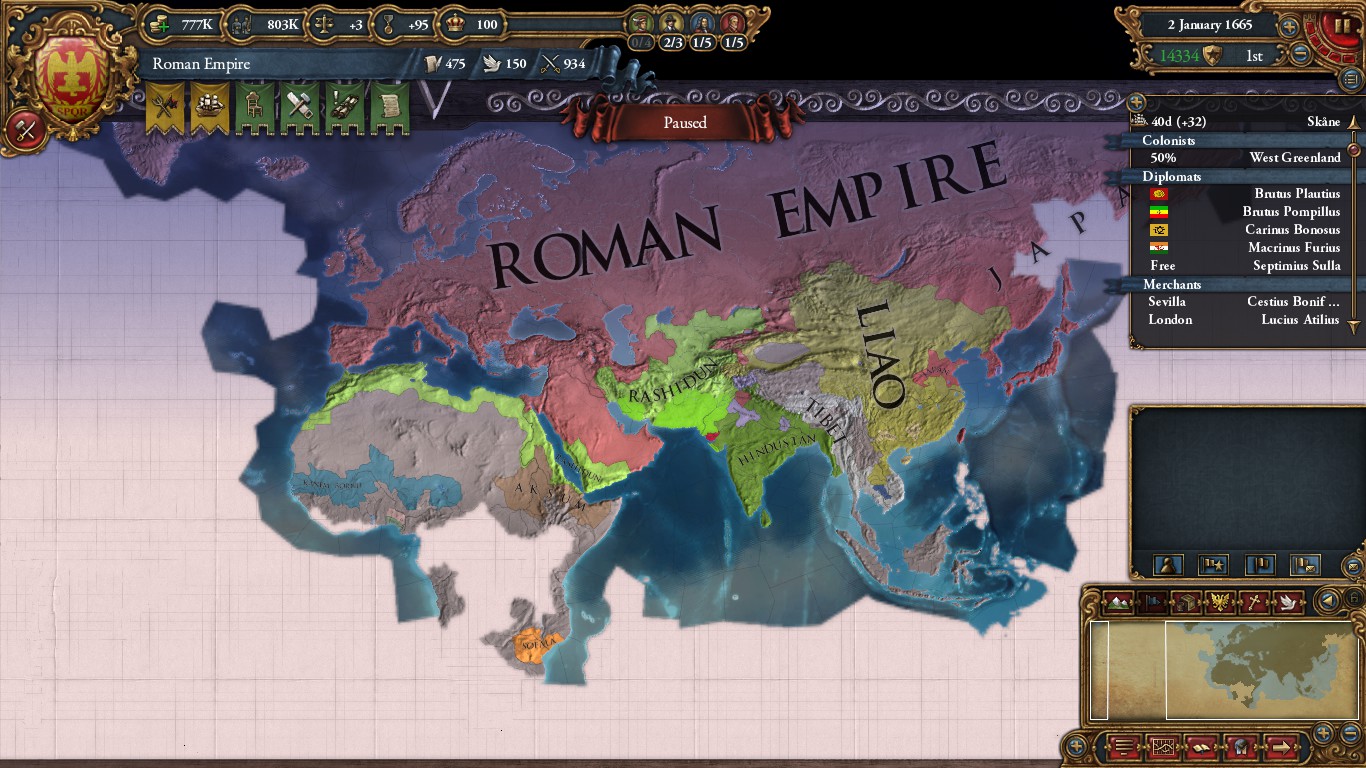 europa universalis 4 extended timeline mod division of rome