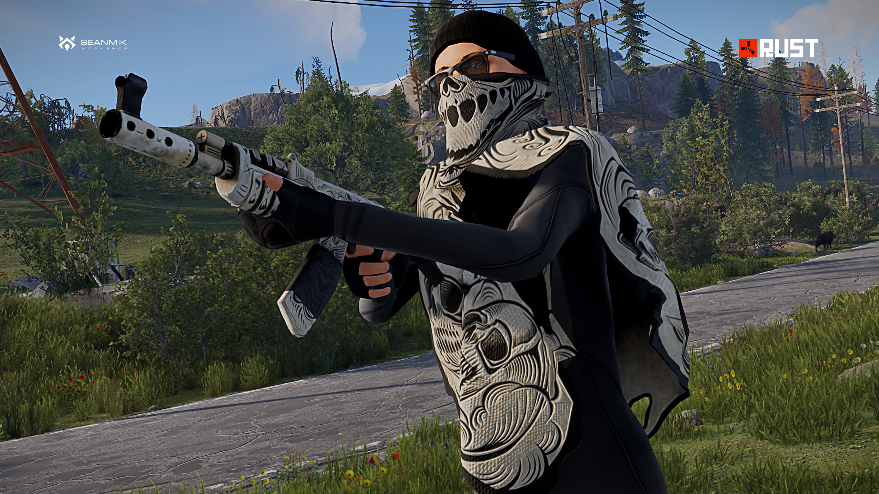 SkullForce Hide Poncho screenshot 1
