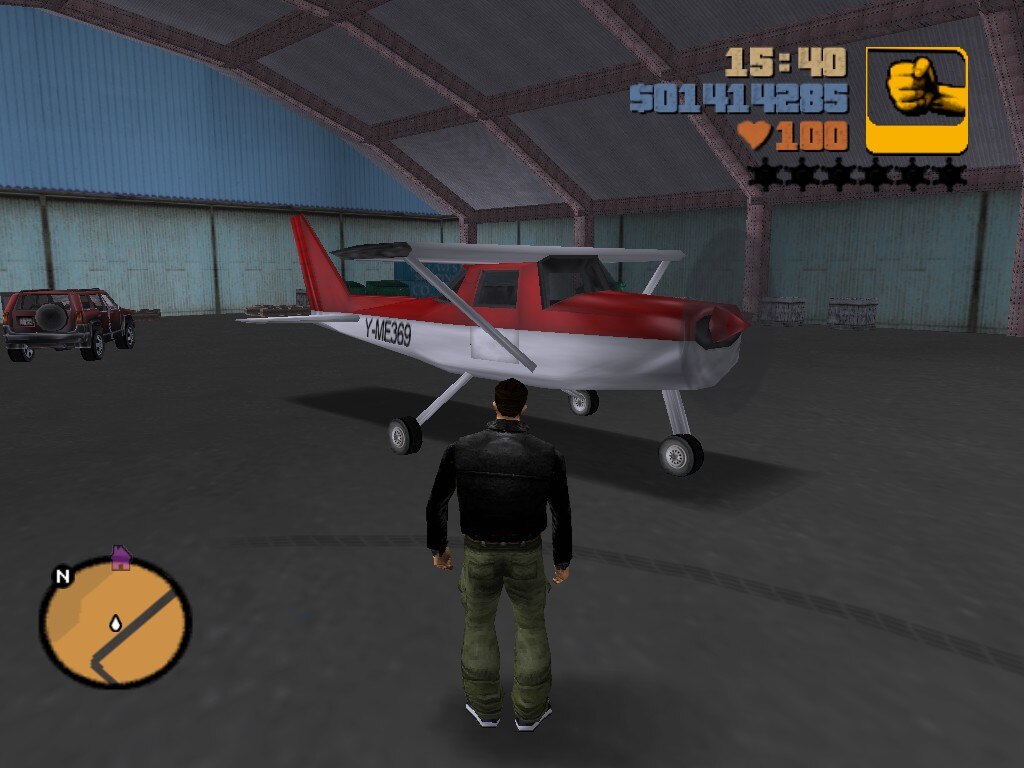 Grand Theft Auto 3 Airplane