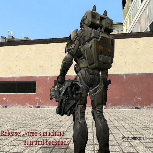 Steam Workshop Halo Reach Jorge S Gun - halo reach jorge39s machine gun roblox