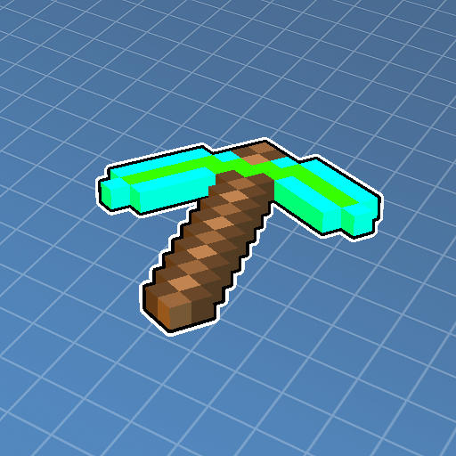 Steam 创意工坊 Minecraft Emerald Pickaxe