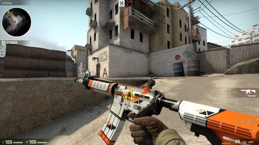 M4a4 asiimov battle scarred фото 18