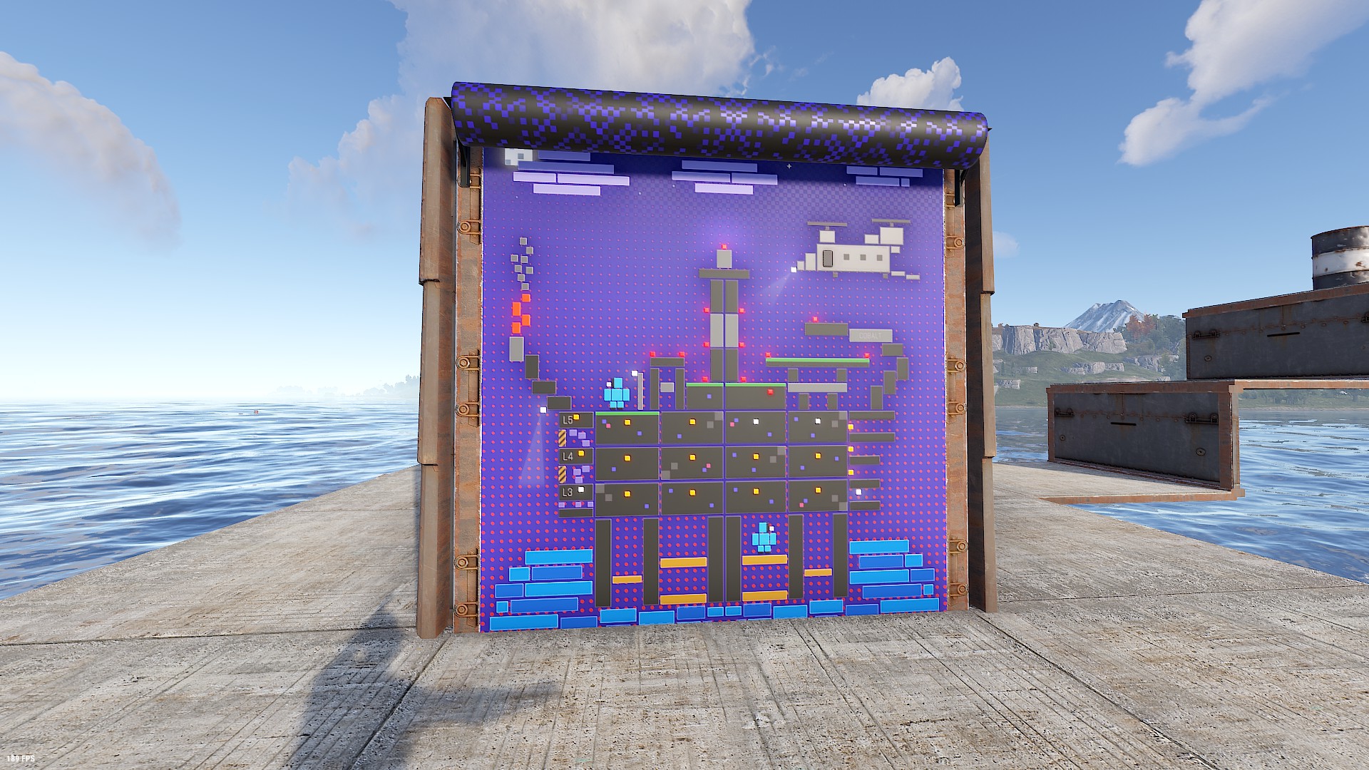 Blocky Rig Garage Door thumbnail 11