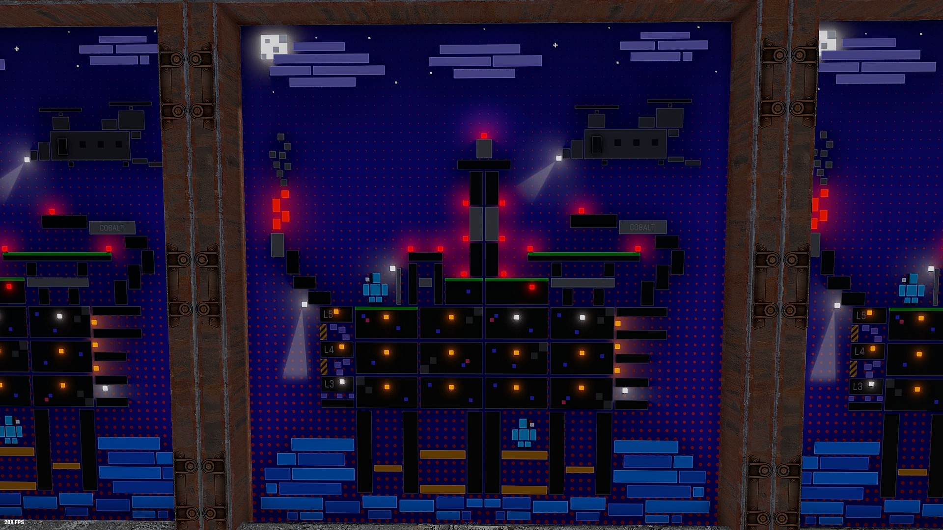 Blocky Rig Garage Door thumbnail 2