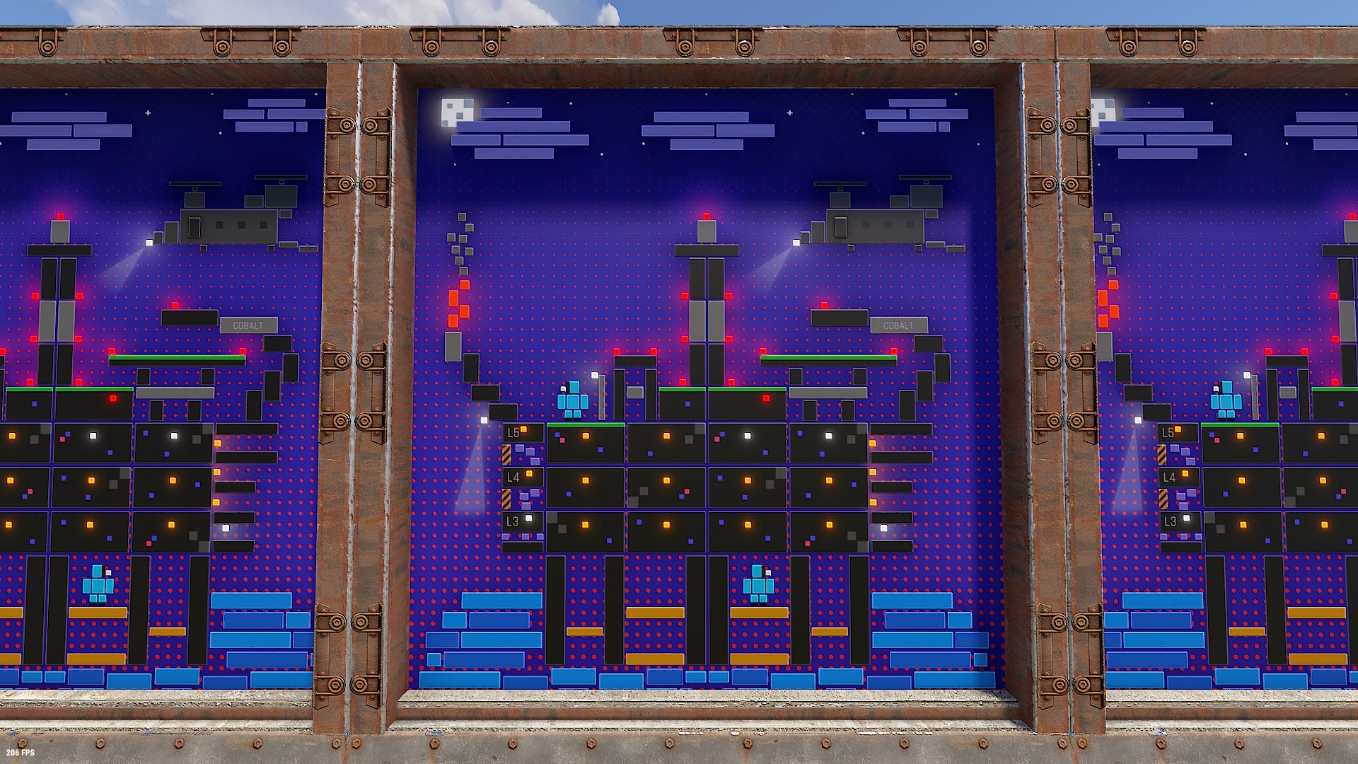 Blocky Rig Garage Door thumbnail 10