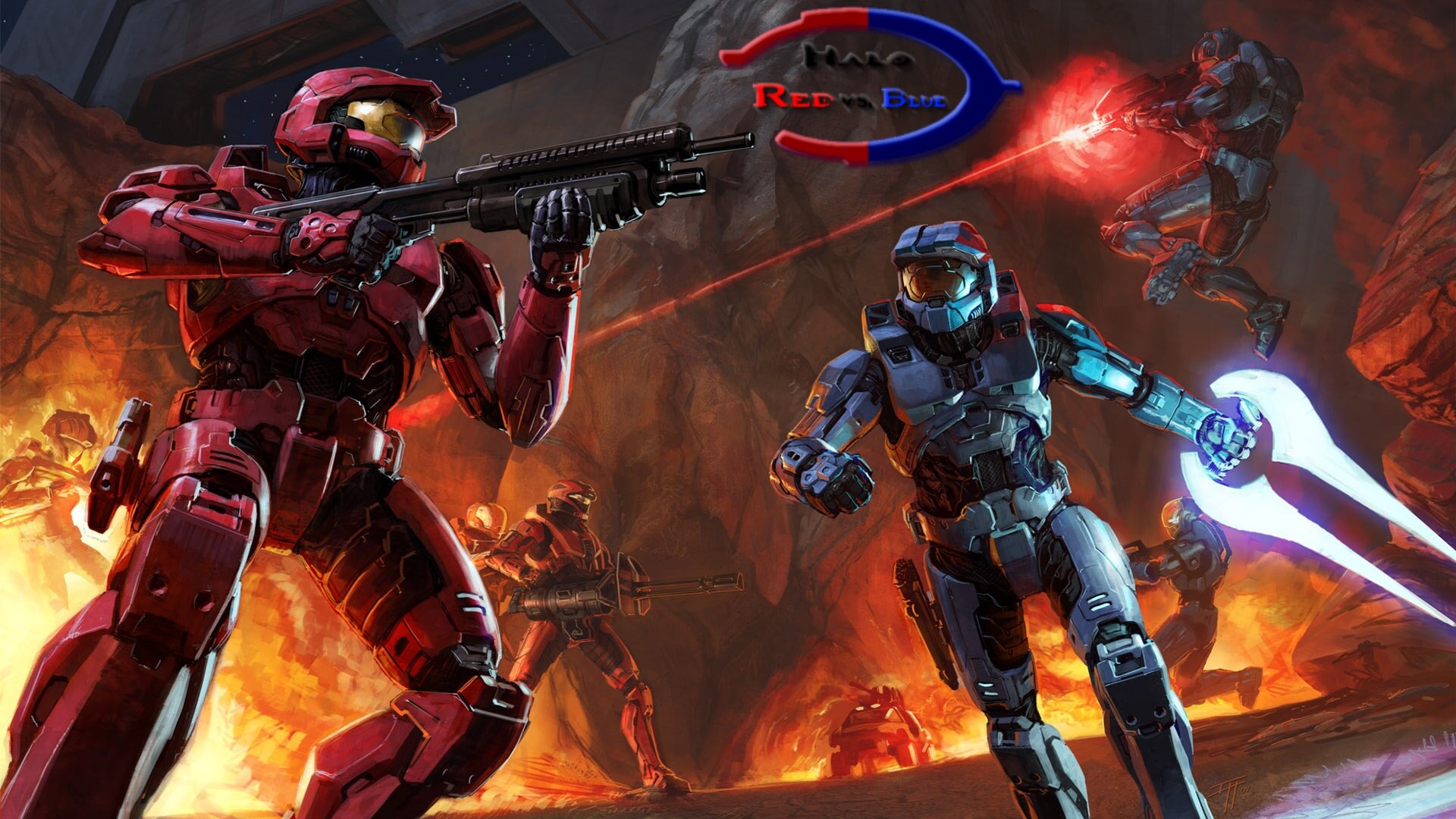 Red vs Blue, Halo Alpha