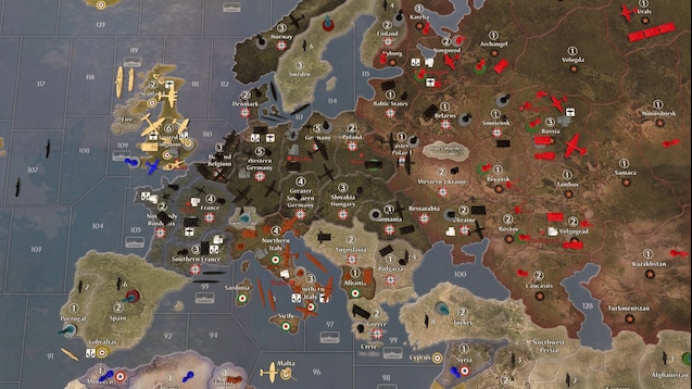 Steam Workshop Axis And Allies 1942 Global Version Of 1940 Global